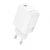 Incarcator Retea Borofone BN28 Fuente, 30W, 3A, 1 x USB-C, Alb