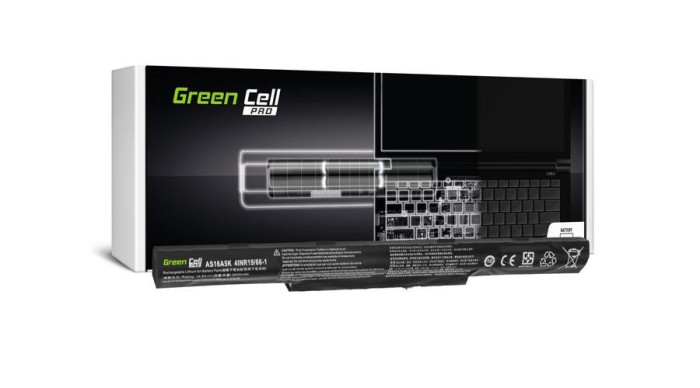 Green Cell Pro Baterie pentru laptop AS16A5K Acer Aspire E15 E5-553 E5-553G E5-575 E5-575G F15 F5-573 F5-573G / 14,6V 3200mAh