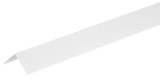 Profil de colt Strend Pro din aluminiu alb 1500x40x0,8 mm