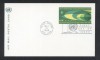 UN New York 1968 Definitives Postcard unused FDC UN.264