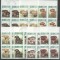 Vietnam 1987 Mushrooms, 4 imperf. set in block, used T.374