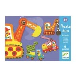 Cumpara ieftin Puzzle duoDjeco - Vehicule, 12 piese