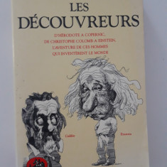 Daniel Boorstin Descoperitorii / Les Decouvreurs carte in limba franceza