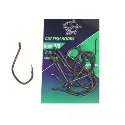 CARLIGE PRO FL CAT FISH HOOK TEFLONATE NR 4/0 10BUC foto