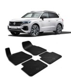 Set covorase auto cauciuc VW TOUAREG (INCLUSIV HYBRID) (2018 - 2023)
