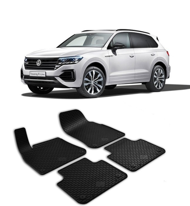 Set covorase auto cauciuc VW TOUAREG (INCLUSIV HYBRID) (2018 - 2023)