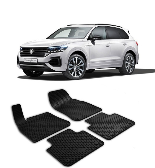 Set covorase auto cauciuc VW TOUAREG (INCLUSIV HYBRID) (2018 - 2021)