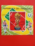 PARAGUAY, FOTBAL - COLIȚĂ MNH, Nestampilat