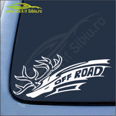 Off Road Model 3 -Stickere Auto-Cod:ESV-128 -Dim 25 cm. x 11 cm. foto