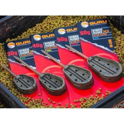 Momitor Feeder Guru Method Feeder Extra Distance Hybrid Small 40g foto
