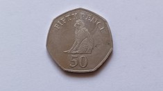 Gibraltar-50 Pence 2016 foto