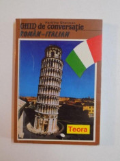 GHID DE CONVERSATIE ROMAN - ITALIAN de HARITINA GHERMAN , 1998 foto