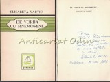 Cumpara ieftin De Vorba Cu Mnemosyne - Elisabeta Vartic - Dedicatie Si Autograf