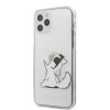 Husa Cover Karl Lagerfeld TPU Choupette Eat pentru iPhone 12 Pro Max Clear