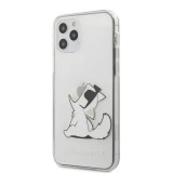 Cumpara ieftin Husa Cover Karl Lagerfeld TPU Choupette Eat pentru iPhone 12 Pro Max Clear