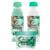 Cumpara ieftin Ritualul complet de ingrijire pentru parul deshidratat Fructis Hair Food Aloe Vera, Garnier