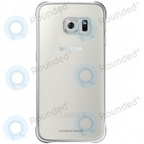 Husă transparentă pentru Samsung Galaxy S6 argintie (EF-QG920BSEGWW)