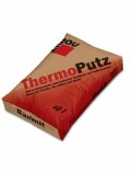 Tencuiala termoizolanta pe baza de perlită pentru prelucrare manuală la interior și exterior, Baumit ThermoPutz 40 L