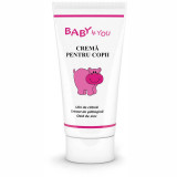 Crema Baby 4 You pentru copii cu ulei de cătină, 50 ml, Tis Farmaceutic