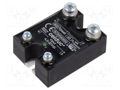 Releu semiconductor CELDUC Ucom 4,5&amp;divide;32VDC 40A 2&amp;divide;600VDC SCM -40&amp;divide;90&amp;deg;C foto