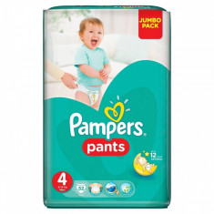 Scutece PAMPERS Active Baby Pants 4 Carry Pack 24 buc foto