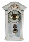 Cumpara ieftin Ceas de perete cu pendula si gong Alb / Negru 5626, Time Veranda