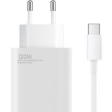 Cumpara ieftin Incarcator Retea Cu Cablu USB-C Xiaomi, 120W, 6A, 1 x USB-A, Alb BHR9462EU
