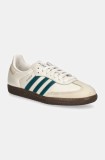 adidas Originals sneakers din piele Samba OG W culoarea bej, IG1963