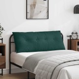 vidaXL Perna pentru spate Verde &icirc;nchis 120 x 19 x 50 cm țesătură 42014792