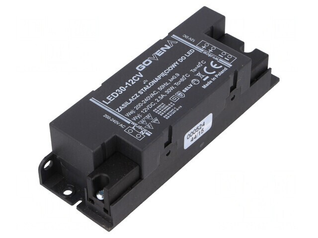 Alimentator LED 30W 12V IP20 Govena