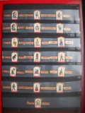 HOPCT LOT NR 127 HANS CRISTIAN ANDERSEN-BASME - -19 BUC-ETICHETE VECHI DE TRABUCURI/ CIGARS LABELS -COLECTIE DE LUX-