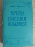 ISTORIA DREPTULUI ROMANESC VOL.1-MARIA V. DVORACEK