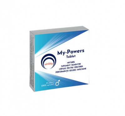 Pastile Pentru Potenta My-Powers For Men, 4 tablete foto