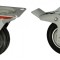 Set 2 Roti Pivotante cu frana - Roata Pivotanta Carucior 3&quot; - RULMENT - 75/25-50