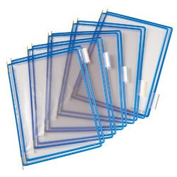 Buzunar prezentare Tarifold A4 ramă metalică set 10 bucăți
