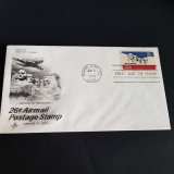Plic Filatelic 1974 &ndash; Mount Rushmore, 26&cent; Air Mail, Prima Zi de Emisiune, Vintage