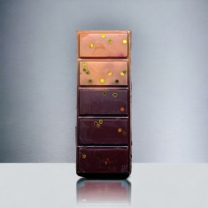 Tableta din ceara naturala de soia parfumata - Tobacco Lounge , handmade 50 g