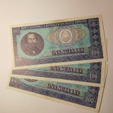 Bancnote 100 lei 1966 necirculate,AUNC