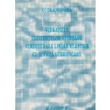 Vibratiile elementelor grupelor structurale liniar-elastice cu si fara lubrificare