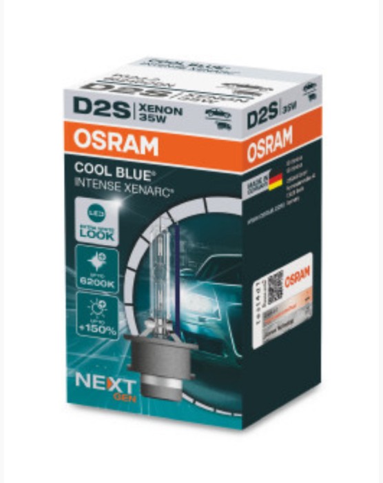 BEC XENON 85V D2S XENARC COOL BLUE INTENSE NEXTGEN OSRAM