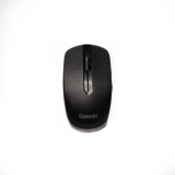 Mouse Wireless Spacer SPMO-161, USB, 1000 DPI (Negru)