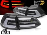 Set de stopuri LED potrivit pentru Volkswagen Golf VII break 2017-2019, cu baza neagra, stanga si dreapta Performance AutoTuning