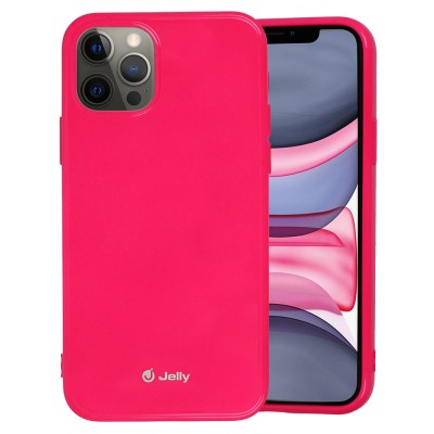 Husa TPU Goospery Jelly pentru Apple iPhone 12 mini, Ciclam foto