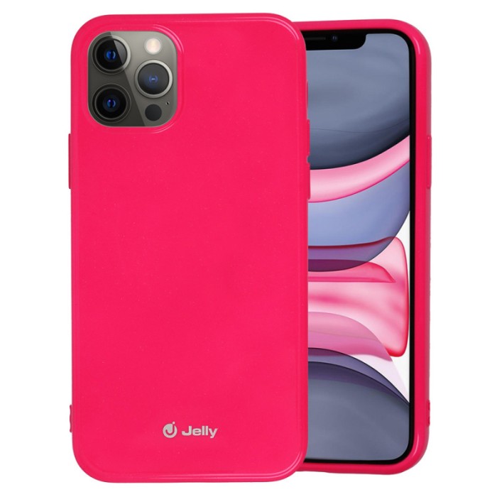 Husa TPU Goospery Jelly pentru Apple iPhone 12 mini, Ciclam