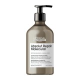 L'Oreal Professionnel, Serie Expert Absolut Repair Molecular, Șampon pentru păr, Reparație, 500 ml