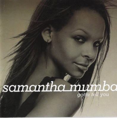 CD Samantha Mumba &amp;lrm;&amp;ndash; Gotta Tell You , original, holograma foto