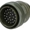 Conector circular 26 pini, oliv, 13A