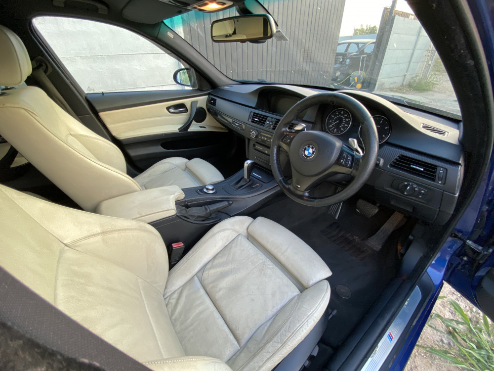 Scaune interior Recaro sport piele crem incalzite electrice BMW E90 |  Okazii.ro