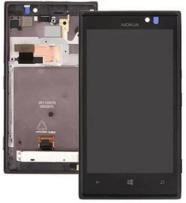 Display Nokia Lumia 925 negru swap foto