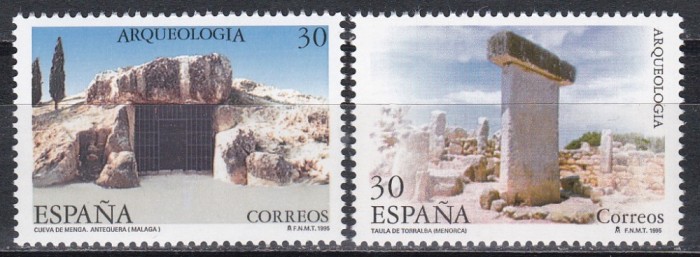 Spania 1995 - Arheologie, MNH